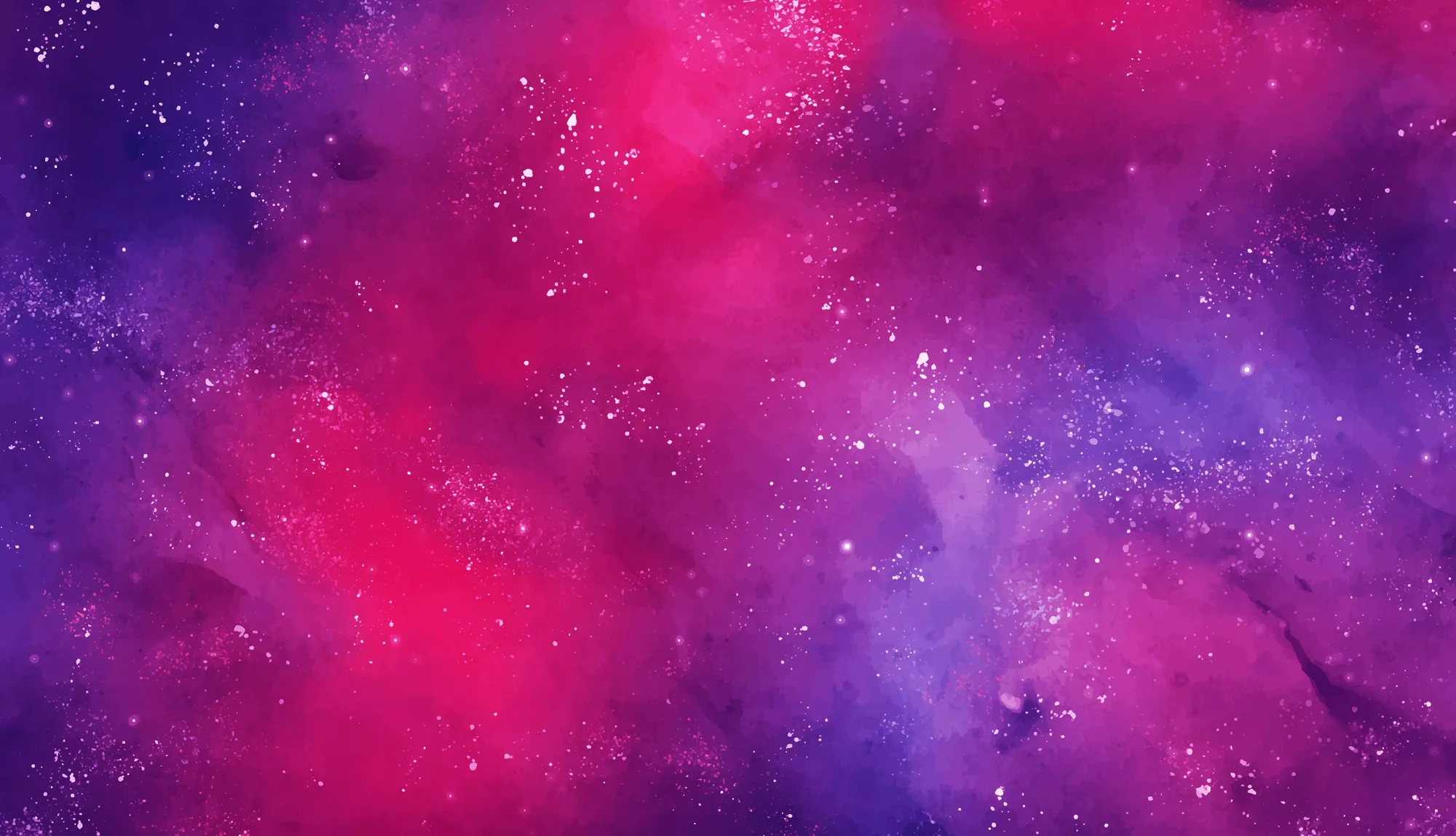 Fondo estrallado rosado y morado con colores vivos