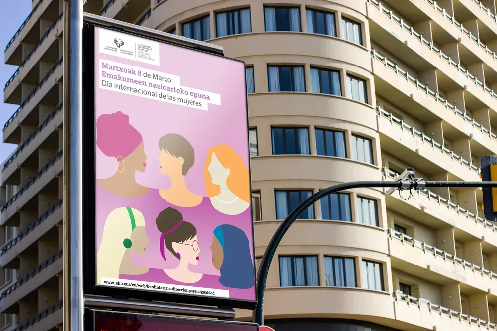 Mockup Cartel 8 de Marzo