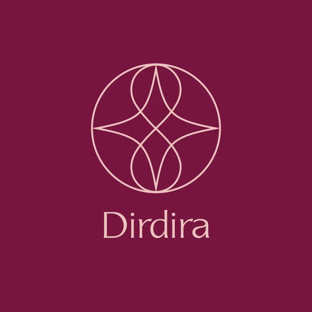 Logotipo completo de la marca Dirdira.